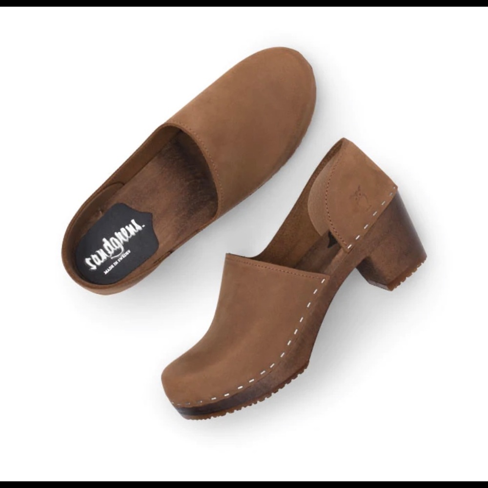 Sandgrens Brett Clogs - Dexter Tan - image 1